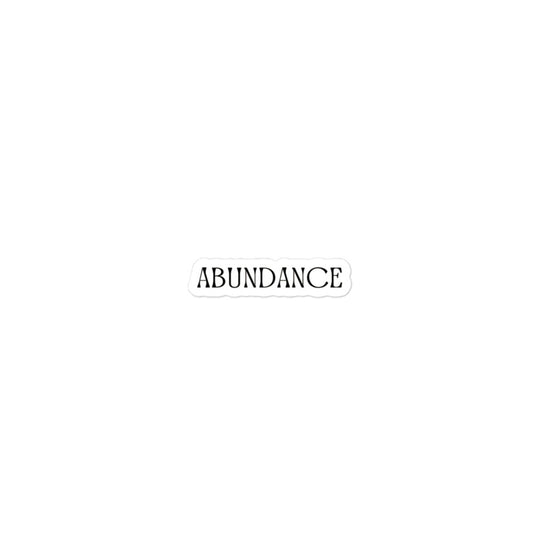 Abundance