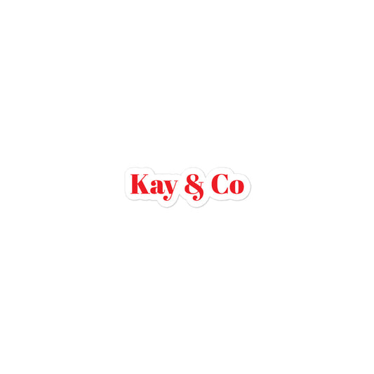 Kay & Co Sticker