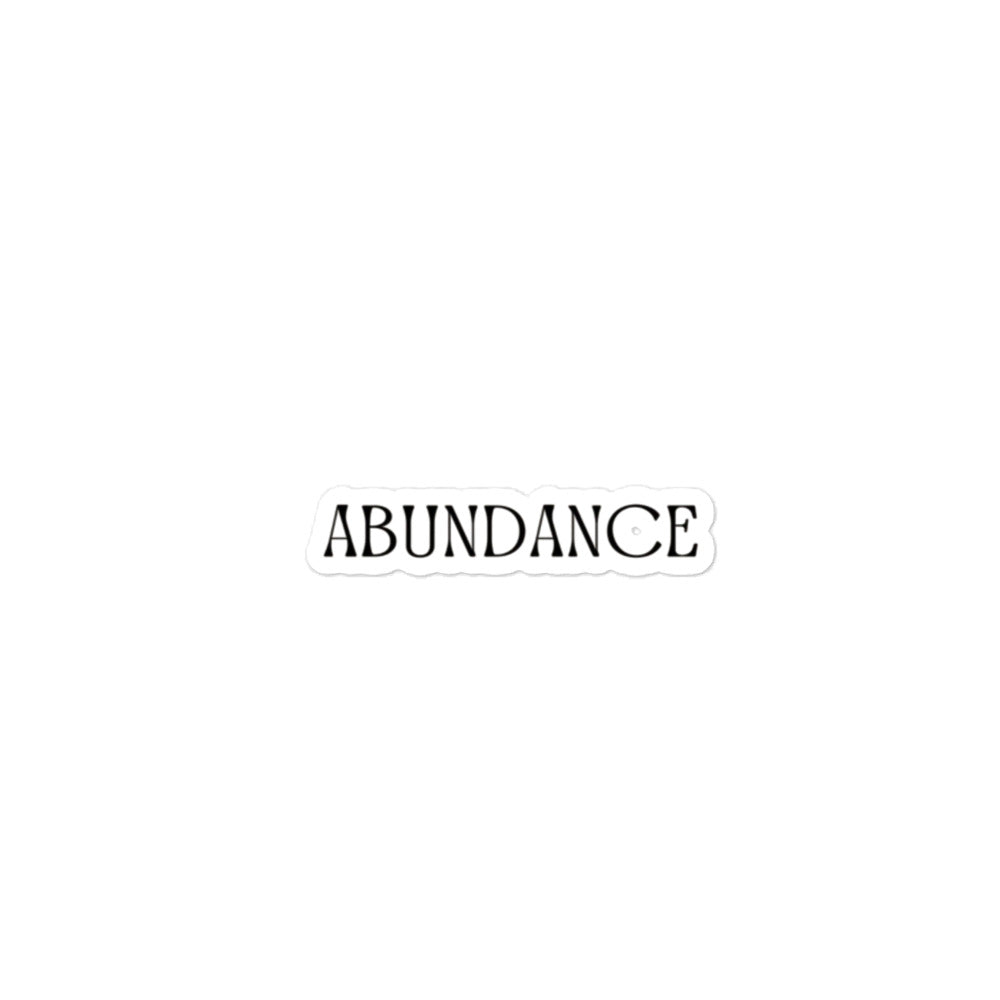 Abundance