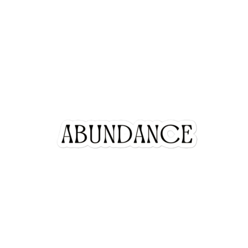 Abundance